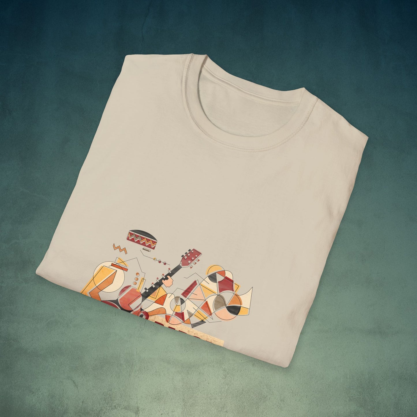 Bebop Guitar Unisex Softstyle T-Shirt