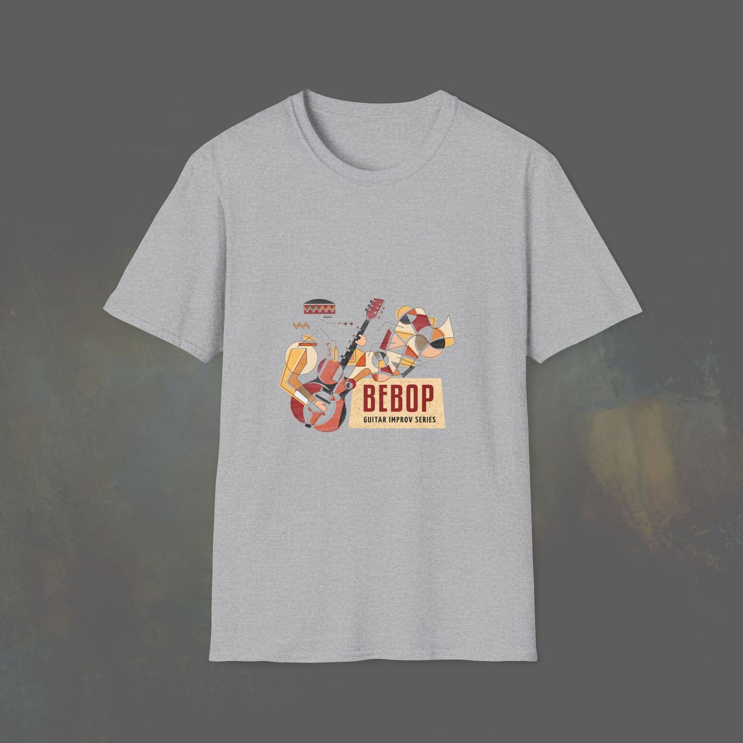 Bebop Guitar Unisex Softstyle T-Shirt