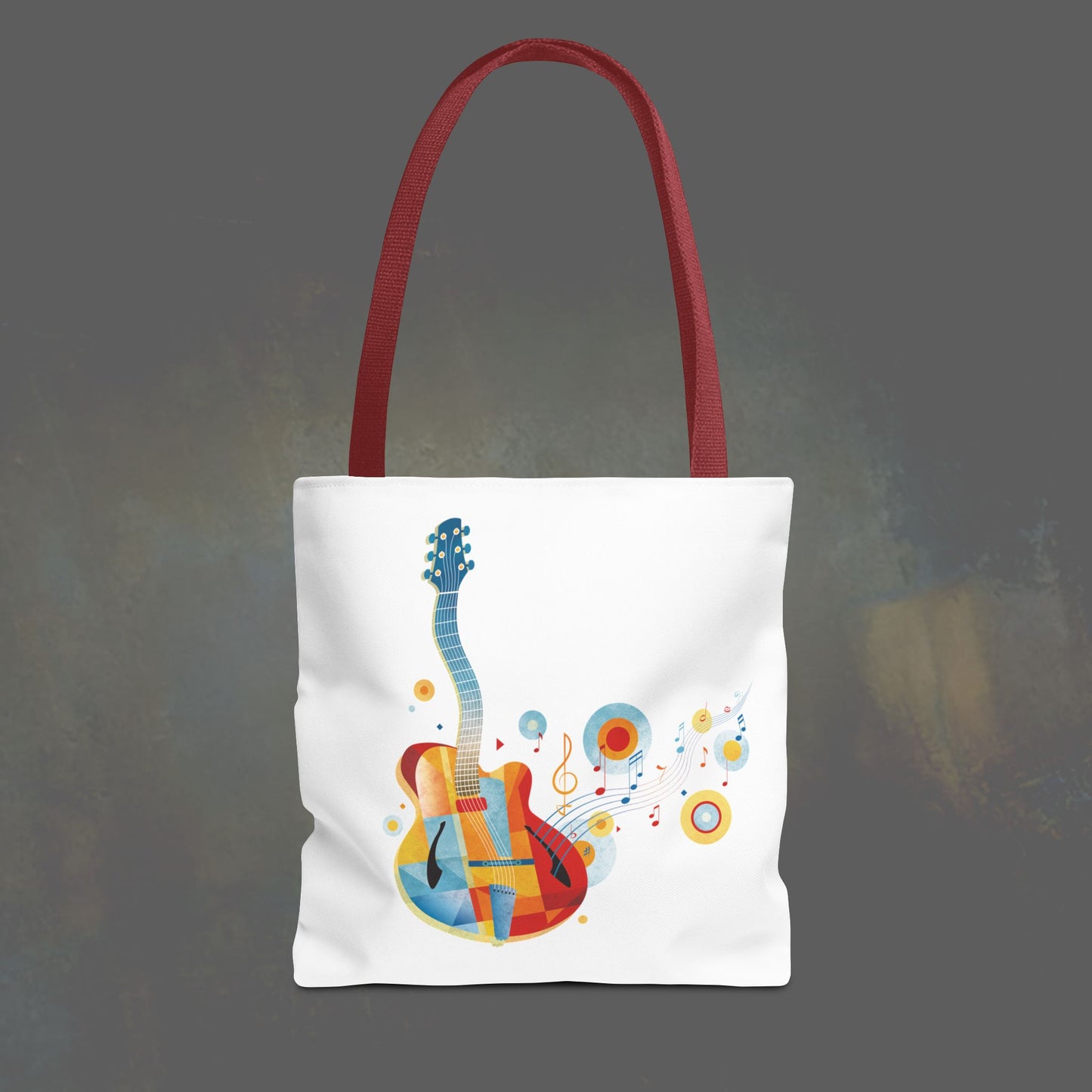 Jazz Guitar Tote Bag