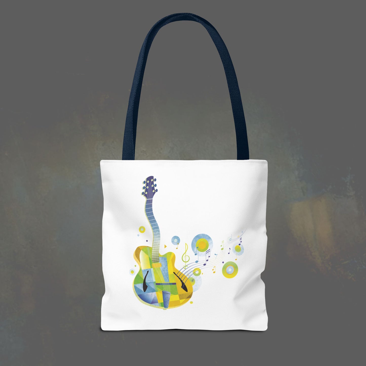 Jazz Guitar Tote Bag