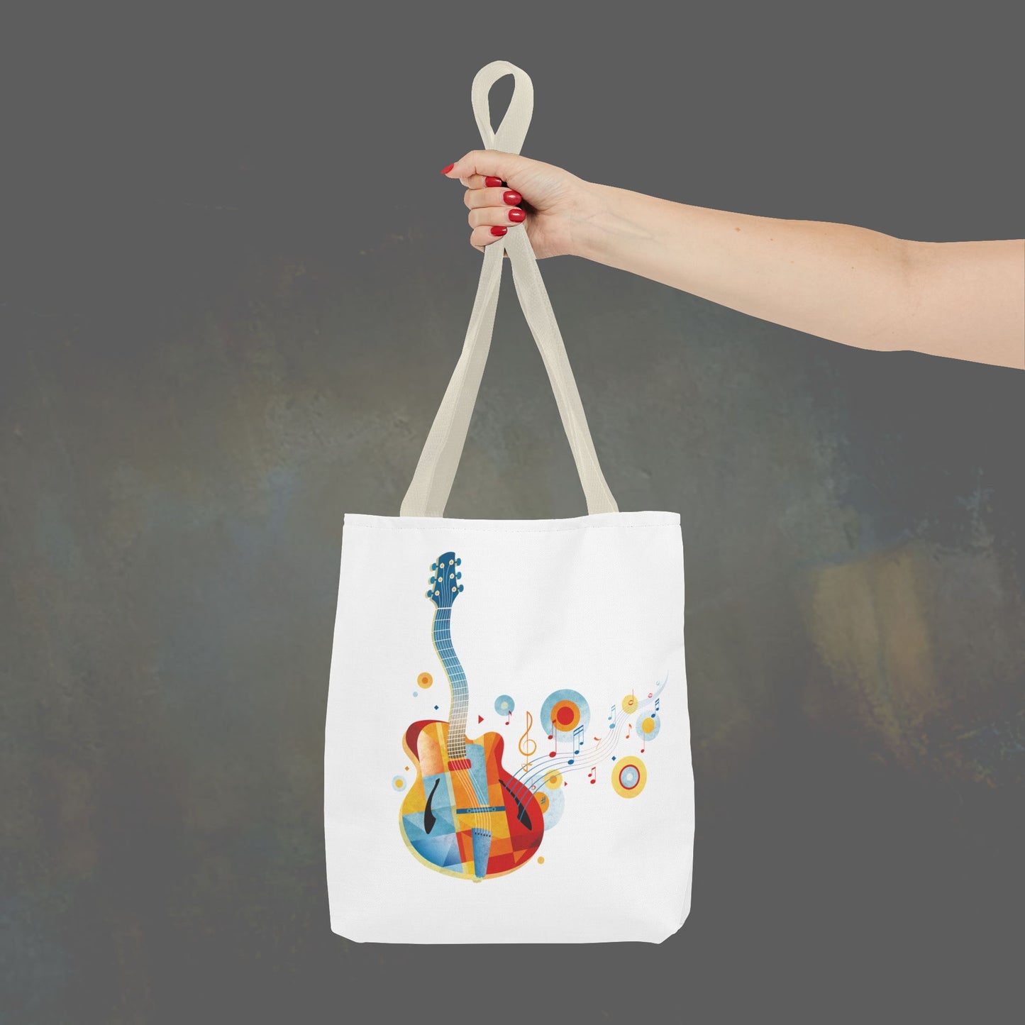 Jazz Guitar Tote Bag