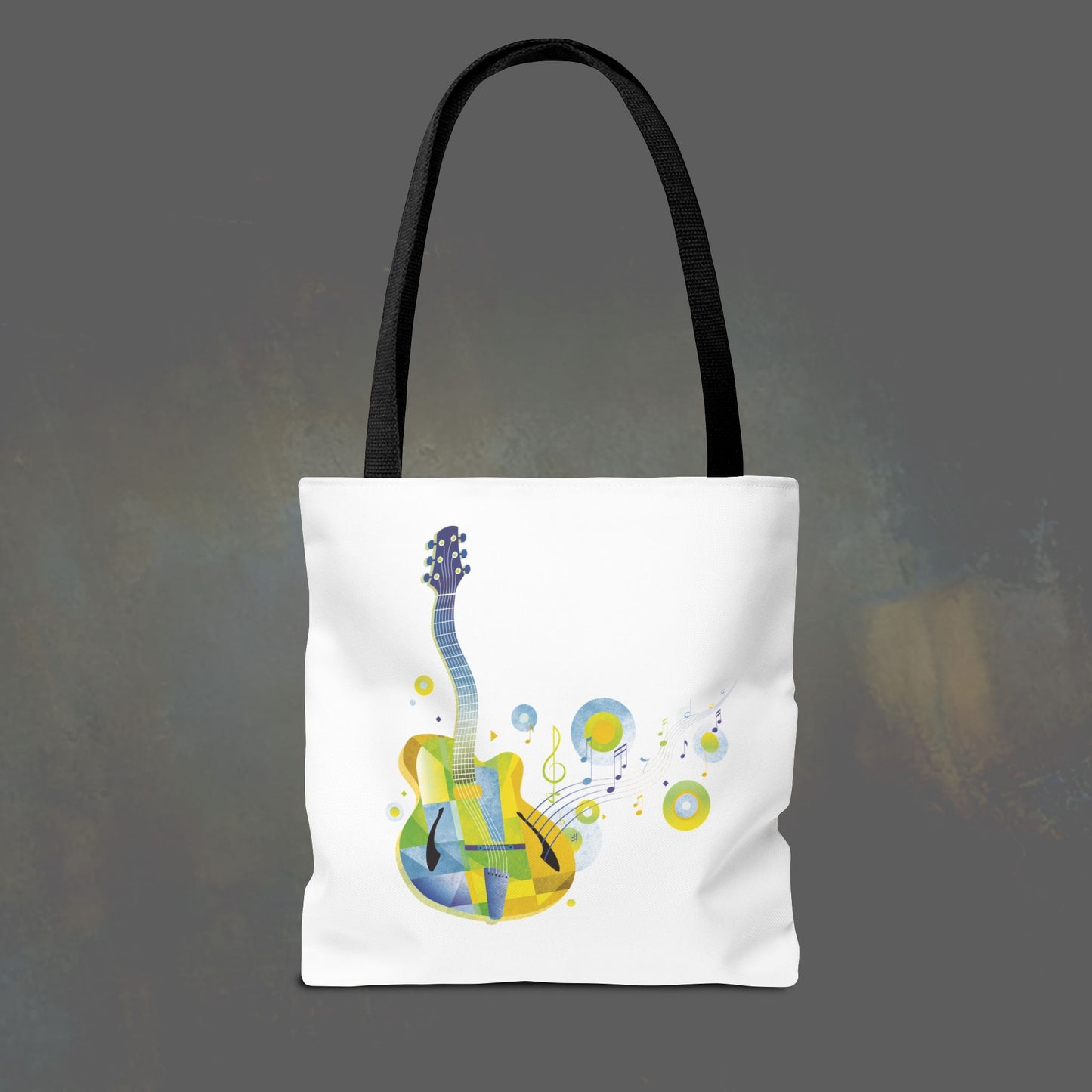 Jazz Guitar Tote Bag