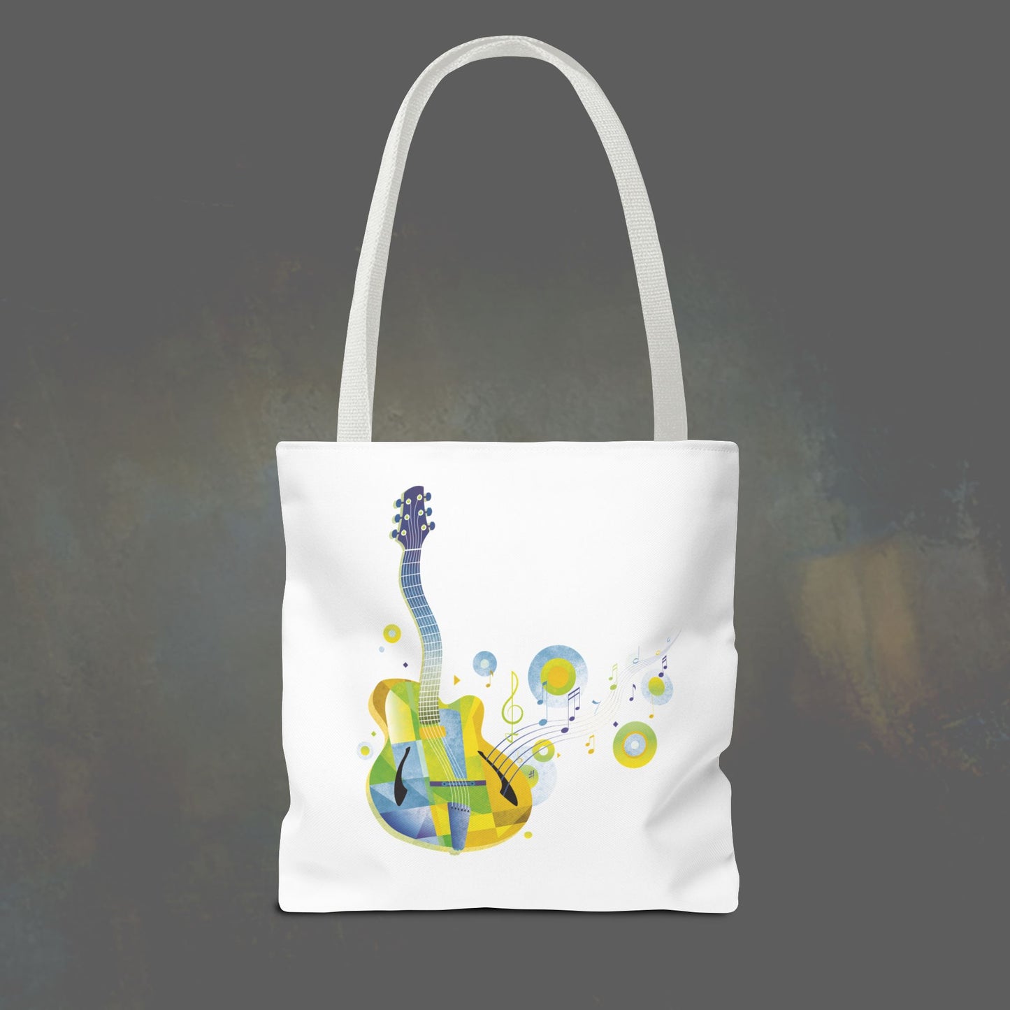 Jazz Guitar Tote Bag