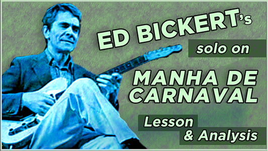 Manha de Carnaval (Black Orpheus)- Ed Bickert outro solo